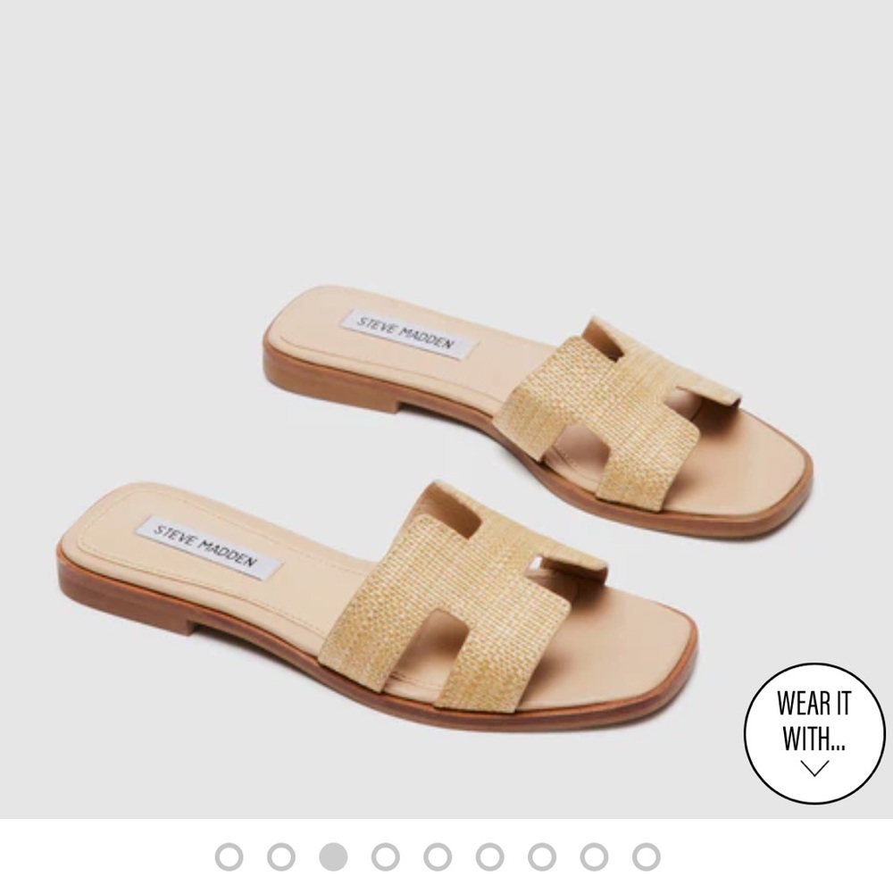 Like new Steve Madden Hadyn Raffia